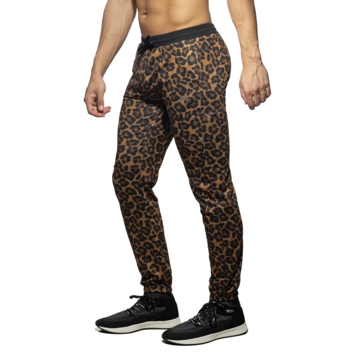 Addicted Leopard Дълъг Спортен Панталон AD1130