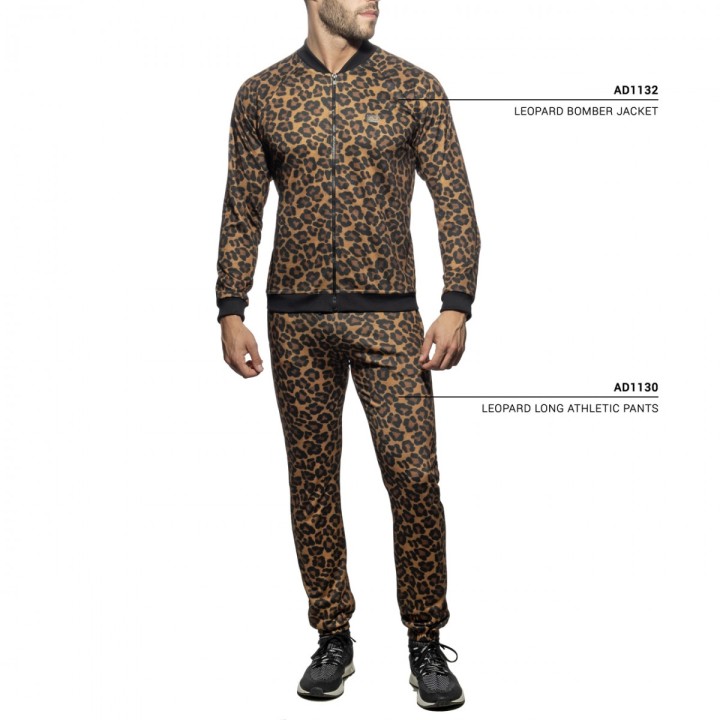 Addicted Leopard-Bomberjacke AD1132
