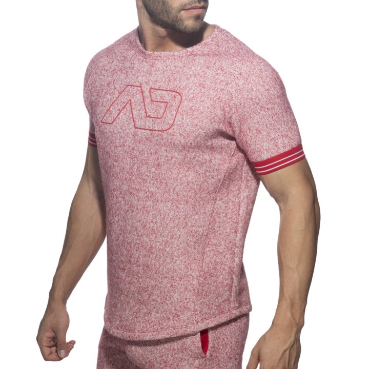 Addicted Mottled Jumper Tričko AD1211