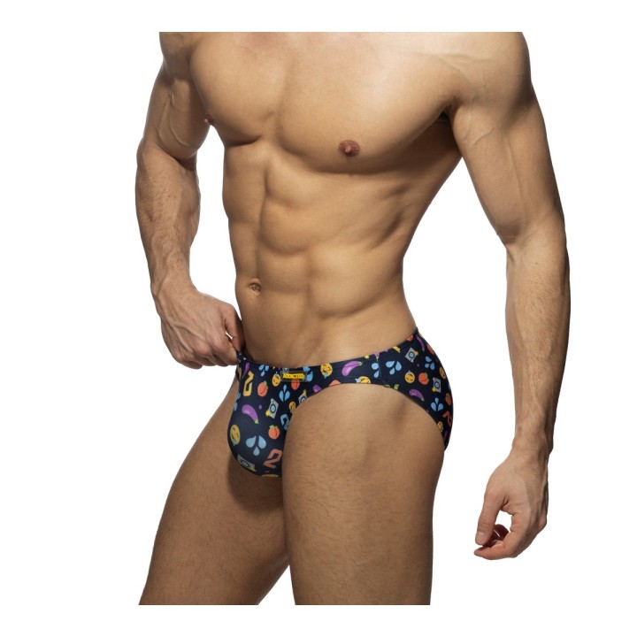 Addicted Slip Bikini Emoji AD1226