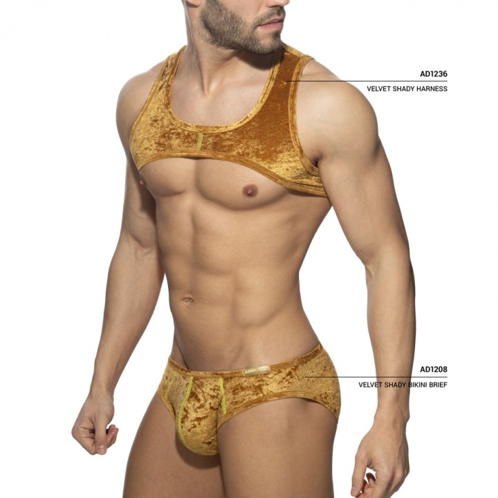 Addicted Samt Shady Harness AD1236