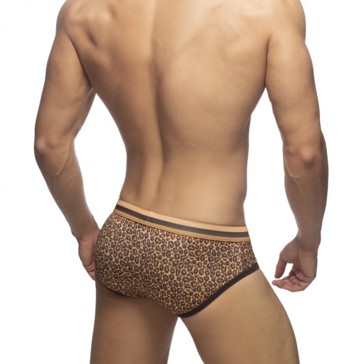Addicted Leopard Stripes Brief ADS267