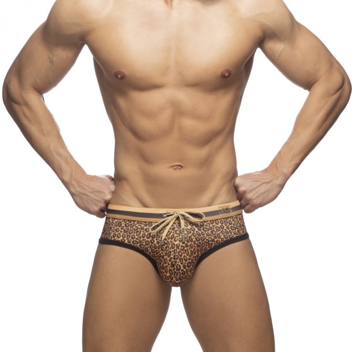 Addicted Leopard Stripes Slip ADS267