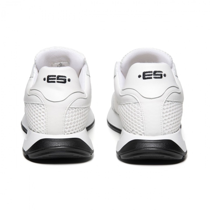 ES Collection White Mesh Sneakers SNL32