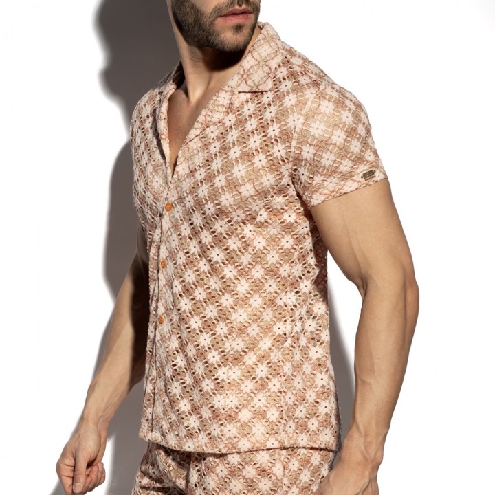 ES Collection Metallic Bloom Shirt SHT037
