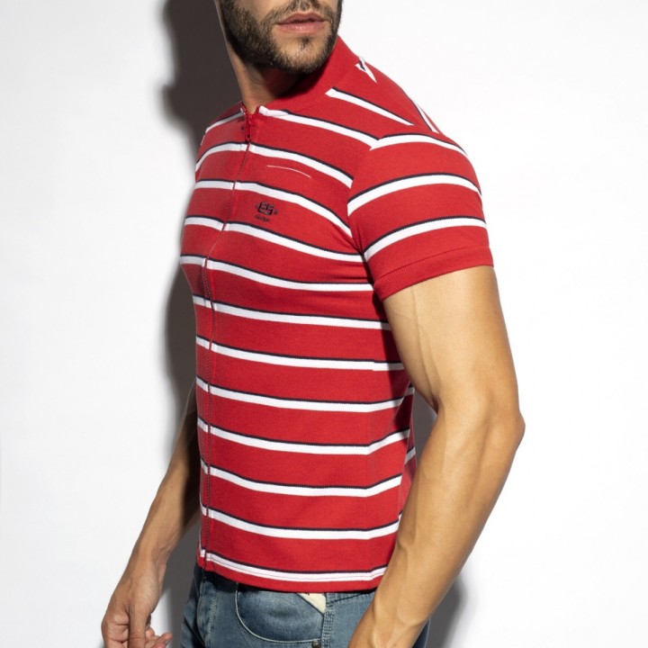 ES Collection Koszulka Polo W Paski POLO34