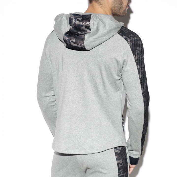 ES Collection Vojenská Vypchatá Športová Bunda SP220