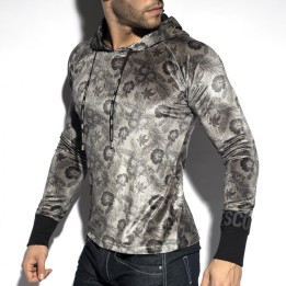 ES Collection Hanorac Floral Din Catifea SP262