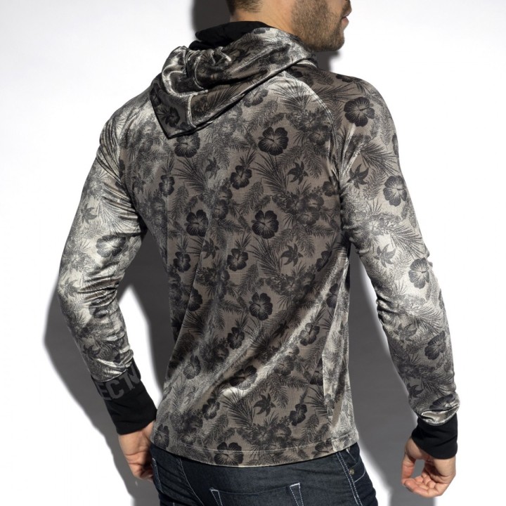 ES Collection Цветен Суитшърт С Качулка Velvet SP262