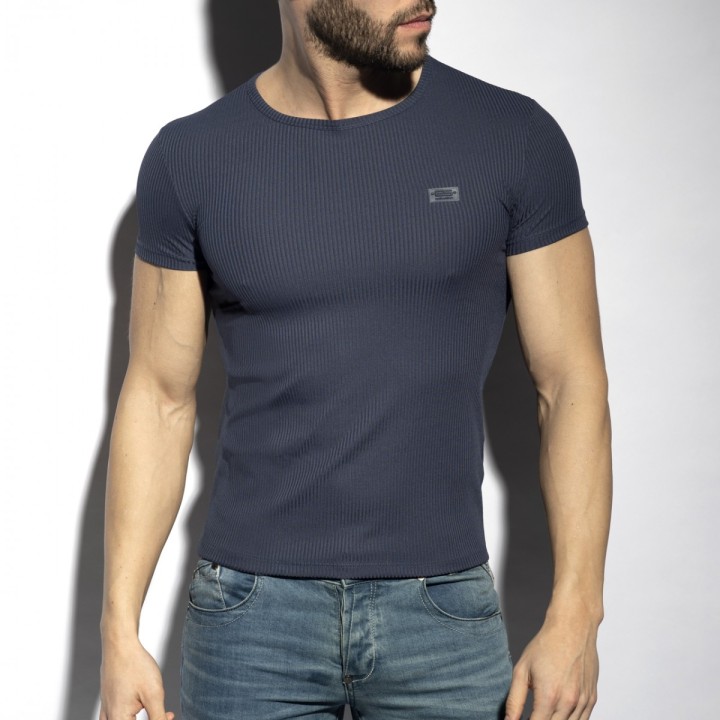 ES Collection Recycled Rib U-Neck T-Shirt TS302