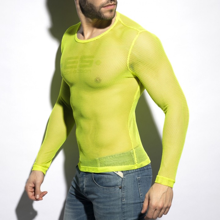 ES Collection Síťované Triko S Dlouhým Rukávem (Mesh) TS304
