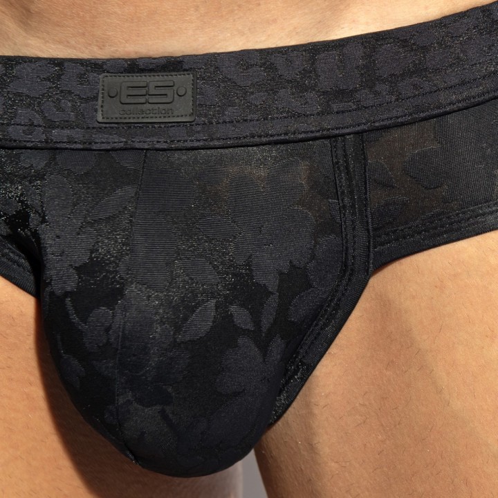 ES Collection Transparenter Blumen-Slip UN608