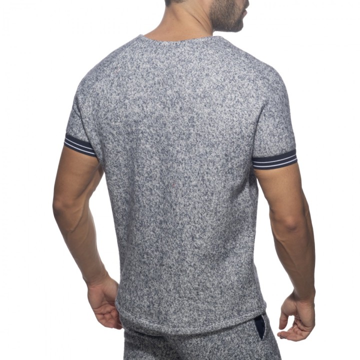 Addicted Mottled Jumper T-Shirt AD1211