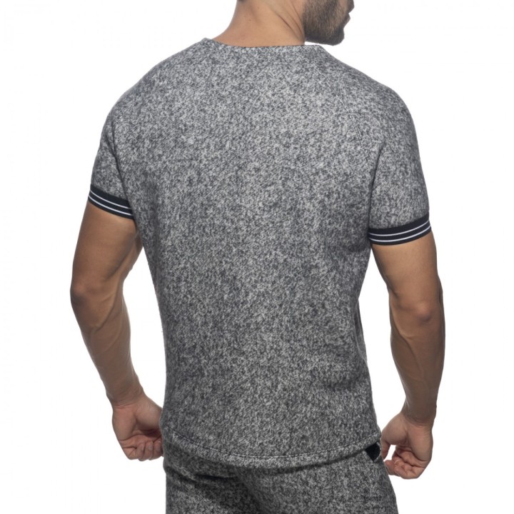 Addicted Mottled Jumper Tričko AD1211