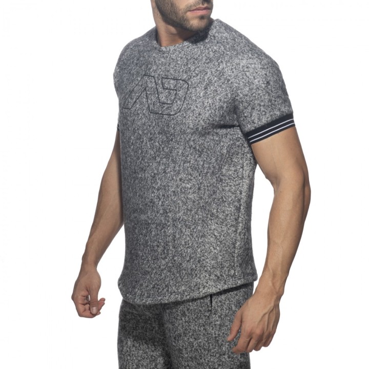 Addicted Mottled Jumper Тениска AD1211