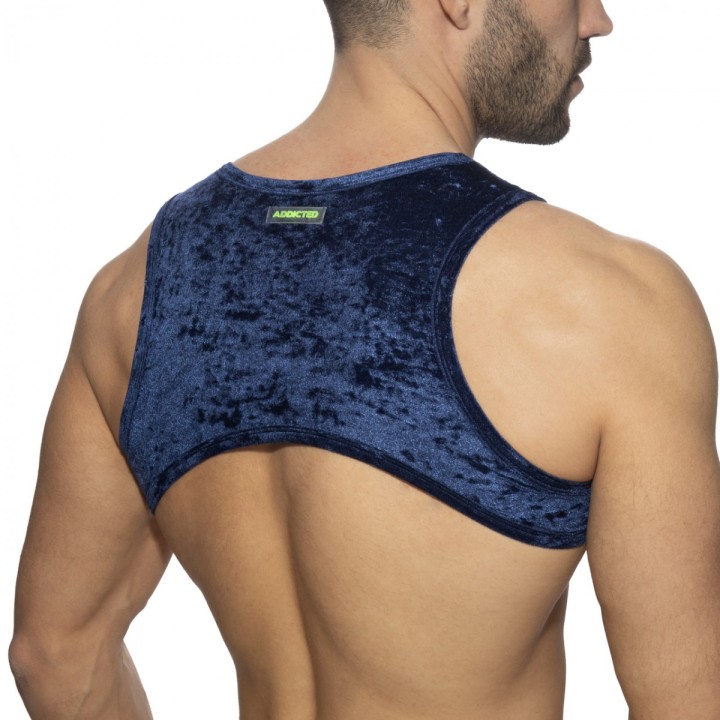 Addicted Samt Shady Harness AD1236