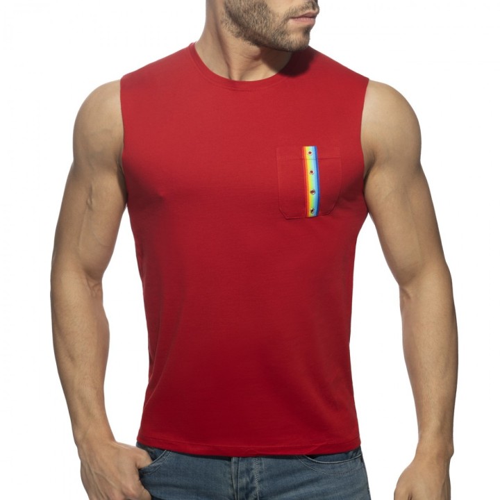 Addicted Rainbow-Tape Tanktop AD992