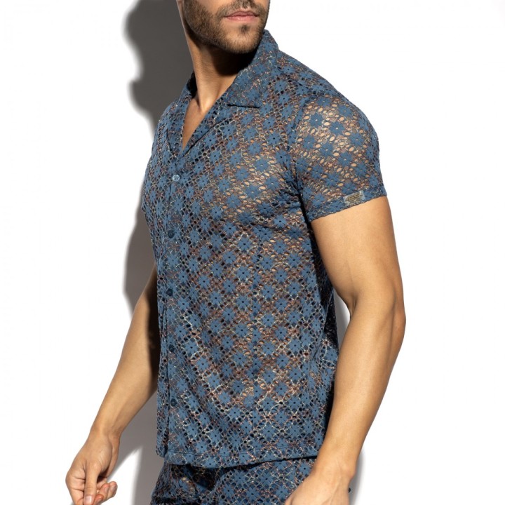 ES Collection Metallic Bloom Shirt SHT037