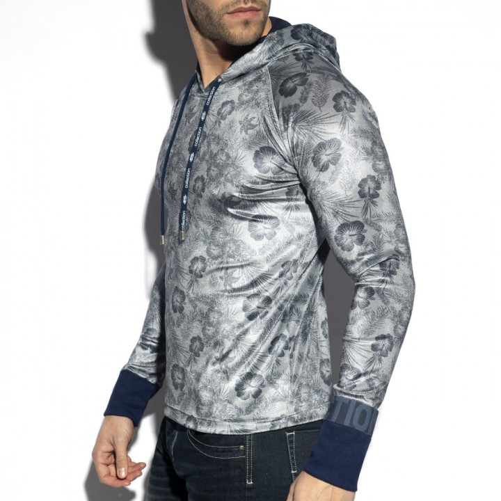ES Collection Hanorac Floral Din Catifea SP262