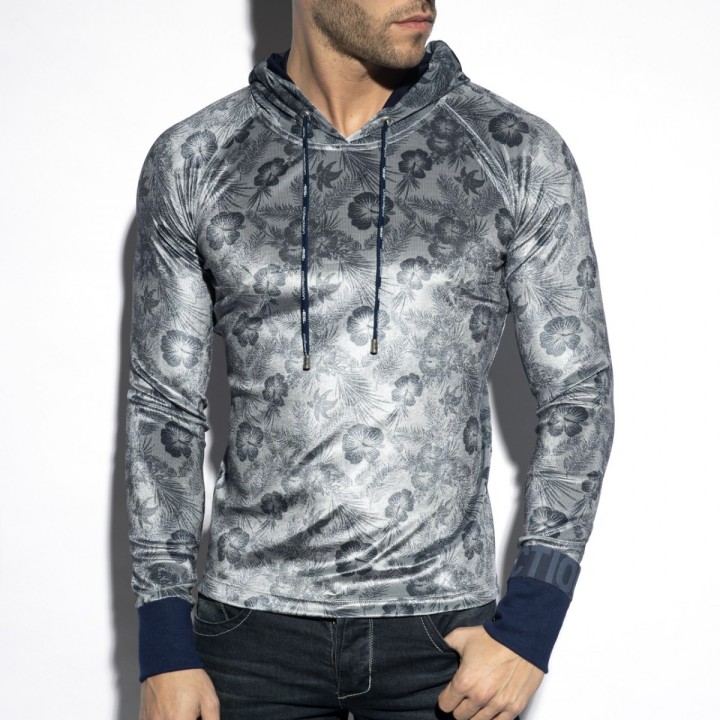 ES Collection Samt Blumen Hoodie SP262