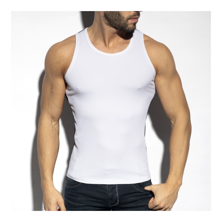 ES Collection Recycled Rib Bicolor Tank Top TS323