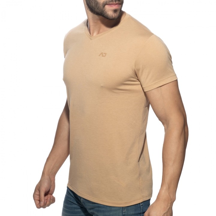 Addicted Tricou basic cu gât în V AD423