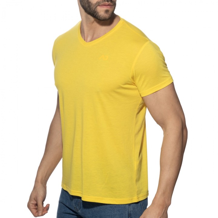 Addicted Tricou basic cu gât în V AD423