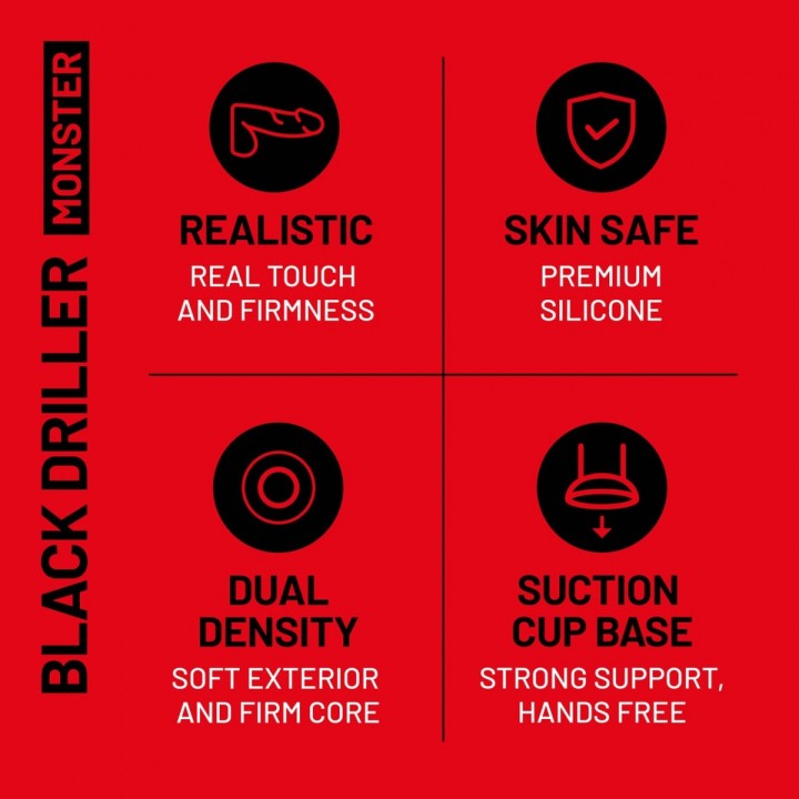 Monster Black Driller Addicted AC174