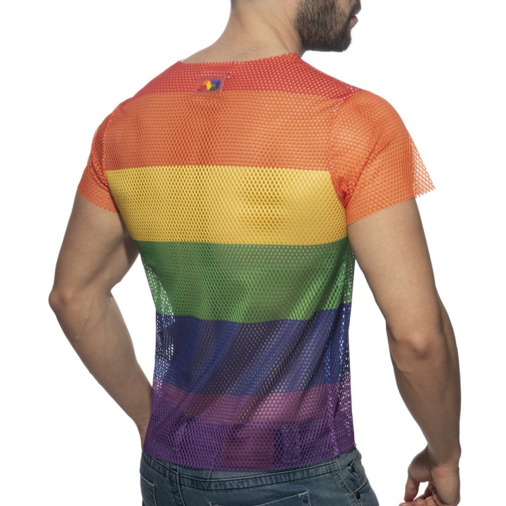 Addicted Mesh Rainbow majica AD1167