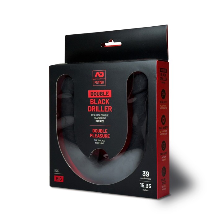 Addicted Double Black Driller 39 cm AC217