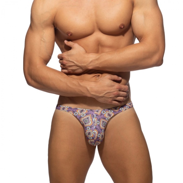 Addicted Mosaic Bade Mini Bikini Slip ADS406