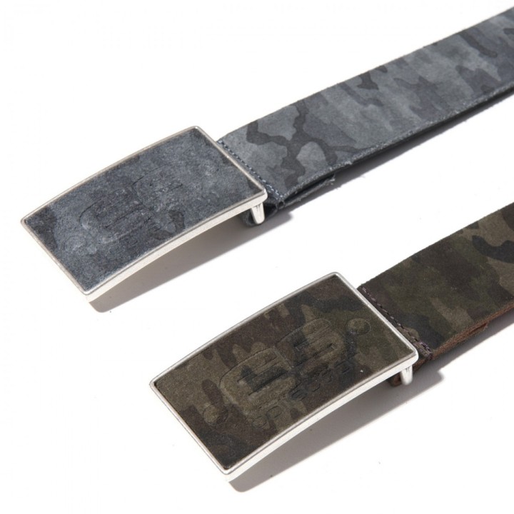 ES Collection Camo Leather Belt AC075