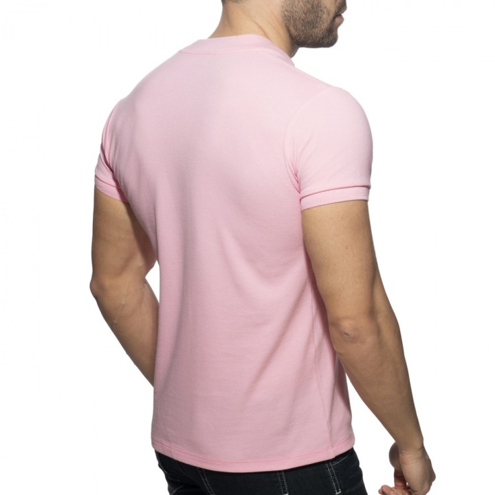 Addicted V-Ausschnitt Poloshirt AD1258