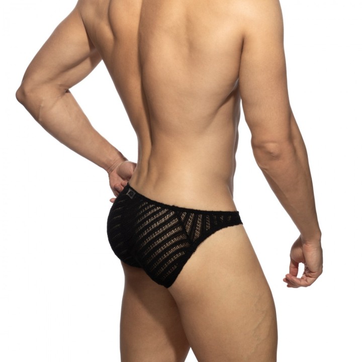 Sieťované Slipy Bikini Barewave Addicted AD1470