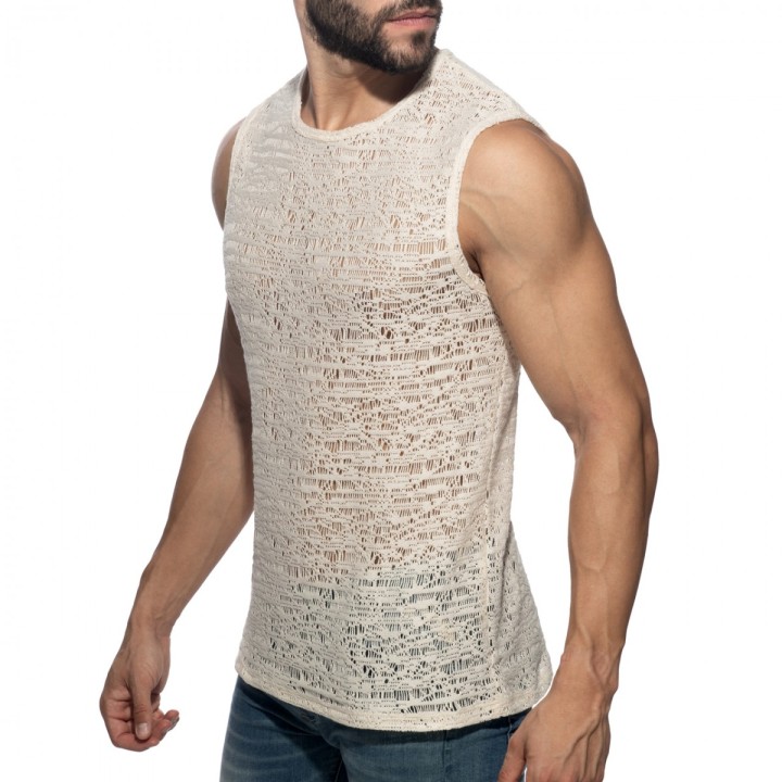 Addicted Spider Net Wide Tank Top AD1491