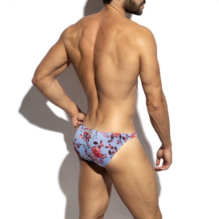 ES Collection Prugasti Cvjetni Bikini Slip UN686
