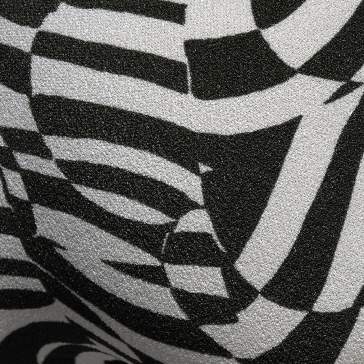 Addicted Abstract Terrycloth Bade-Bikini-Slip ADS401