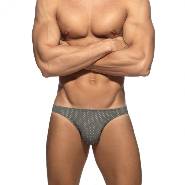 Addicted Charcoal Dots Bikini Alsó AD1513