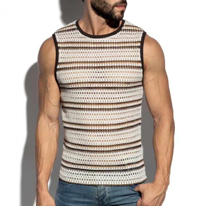 ES Collection Artisanal Tričko bez Rukávov TS382